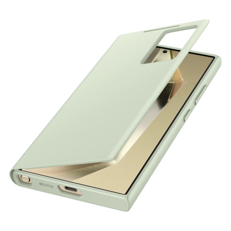 Samsung Smart View Wallet EF-ZS928CGEGWW Klapphülle für Samsung Galaxy S24 Ultra – hellgrün