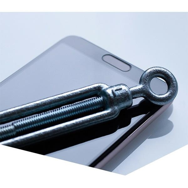 3MK FlexibleGlass Max iPhone 16 Pro czarny/black, Szkło Hybrydowe z wzmocnionymi krawędziami