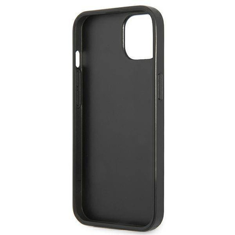 Oryginalne Etui IPHONE 13 MINI Karl Lagerfeld Hardcase Perforated Allover (KLHCP13SPTLO) pomarańczowe