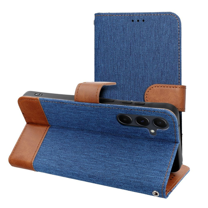 Kabura JEANS Book do XIAOMI Redmi 13C / POCO C65 niebieski