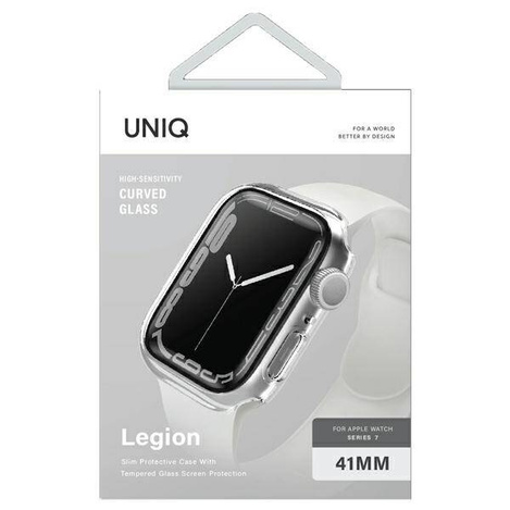 Uniq Gehäuse Legion Apple Watch Series 7 41mm transparent / klar