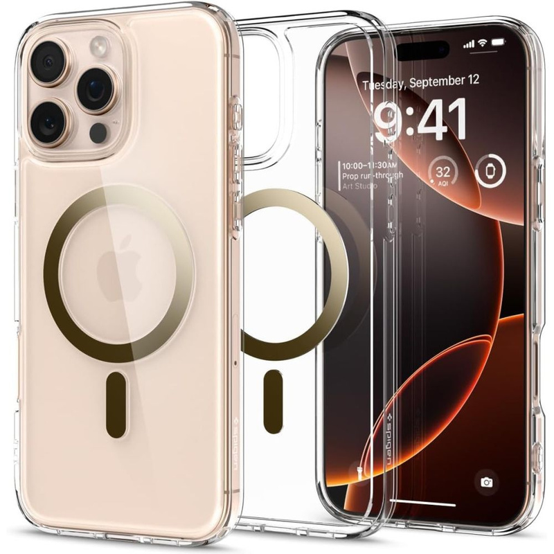SPIGEN ULTRA HYBRID MAG MAGSAFE IPHONE 16 PRO MAX GOLD