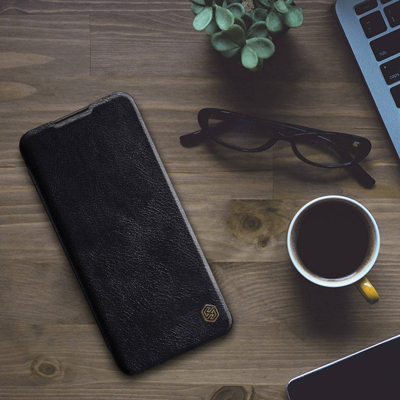 Nillkin Qin original leather case cover for Samsung Galaxy A03s black