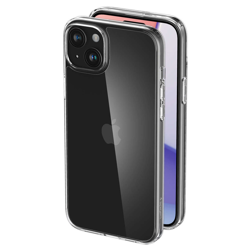 Spigen Air Skin Hybrid, kristallklar – iPhone 15 Plus