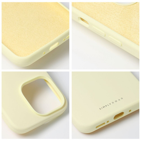 ROAR futerał CLOUD SKIN do IPHONE 17 Jasnożółty