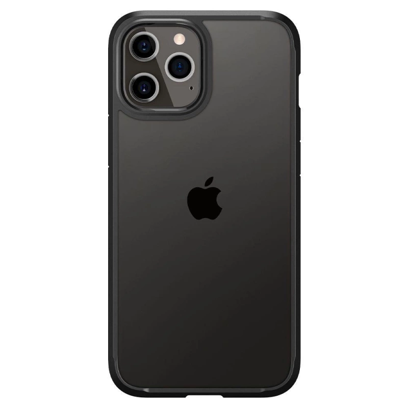 Etui IPHONE 12 / 12 PRO Spigen Ultra Hybrid Matte czarne