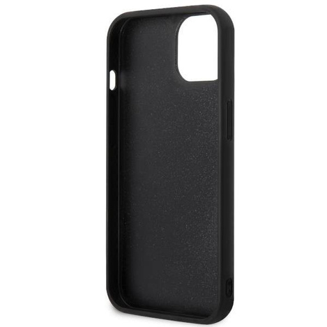 Karl Lagerfeld KLHCP14M3DRKHNK iPhone 14 Plus 6,7&quot; schwarz/schwarzes Hardcase Rubber Choupette 3D