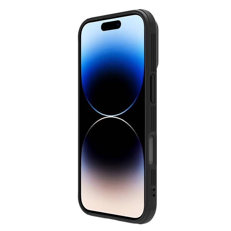 Nillkin CamShield Pro Case for iPhone 16 Pro with camera cover - black