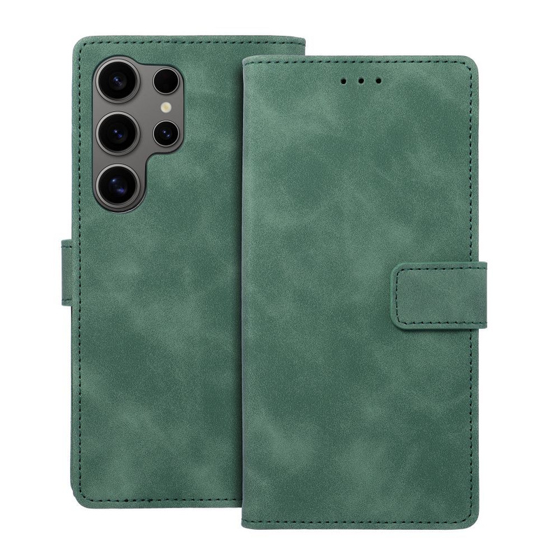 Kabura TENDER Book do SAMSUNG S24 Ultra zielony