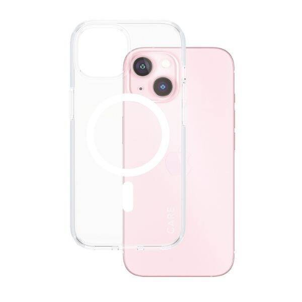 Etui CARE by PanzerGlass Urban Combat Case MagSafe na iPhone 15 - białe
