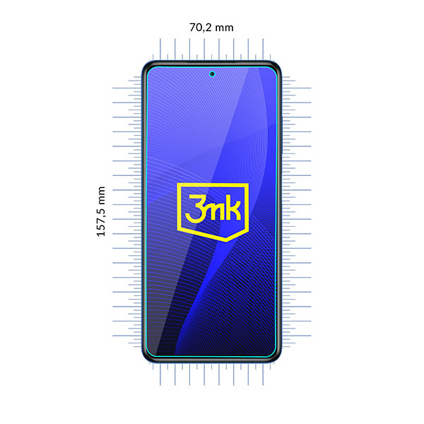 3MK FlexibleGlass Xiaomi Poco X3 Szkło Hybrydowe