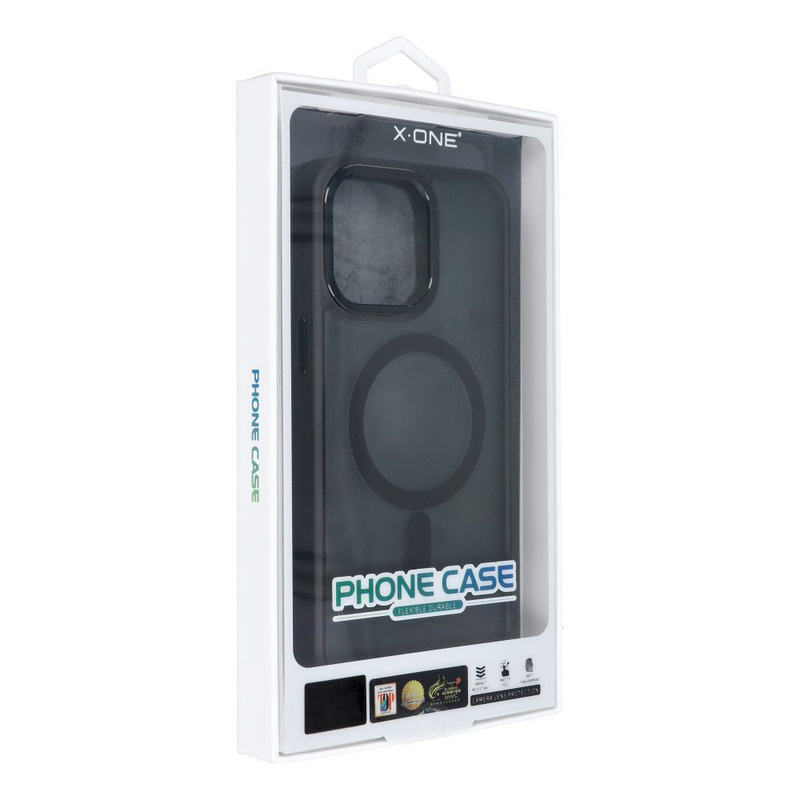 Futerał X-ONE Dropguard Magnetic Case Air (kompatybilny z MagSafe) - do Apple iPhone 15 Pro czarny