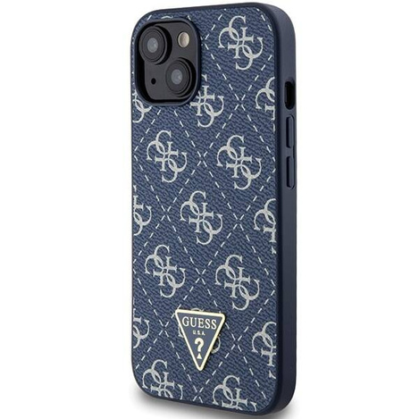 Oryginalne Etui GUESS hardcase 4G Triangle Metal Logo GUHCP15MPG4GPB do Iphone 14 Plus/ 15 Plus niebieski
