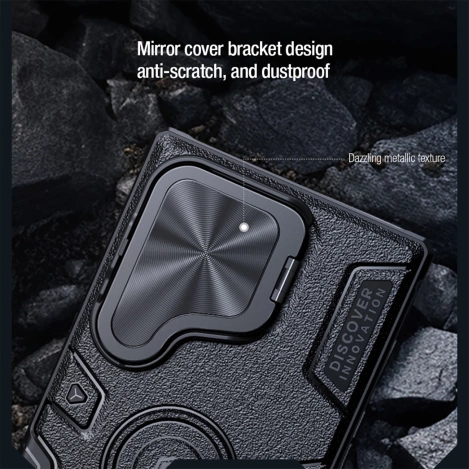 Nillkin CamShield Armor Prop Case for Samsung Galaxy S24 Ultra - black
