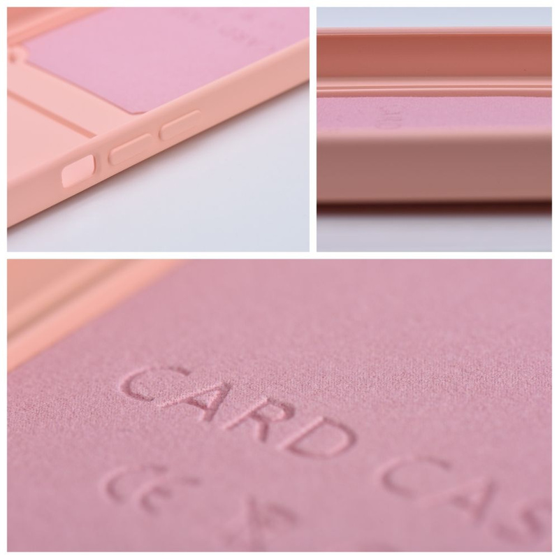 Futerał CARD CASE do IPHONE 11 różowy