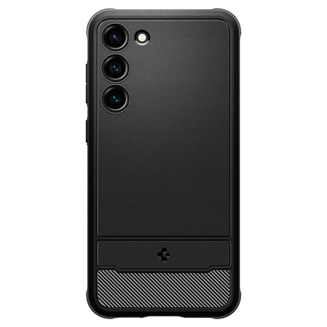 Spigen RUGGED ARMOR GALAXY S23 MATTSCHWARZ