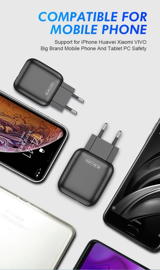 JELLICO wall charger C32 18W 1xUSB QC3.0 Black
