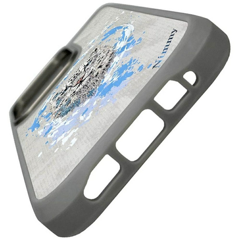 Etui Nimmy Pantera MagSafe do iPhone 16   Pro Max jasnoszary