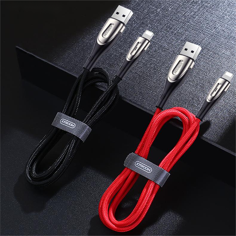 Joyroom Sharp Series Fast Charging Cable USB-A - Lightning 3A 1.2m Black (S-M411)