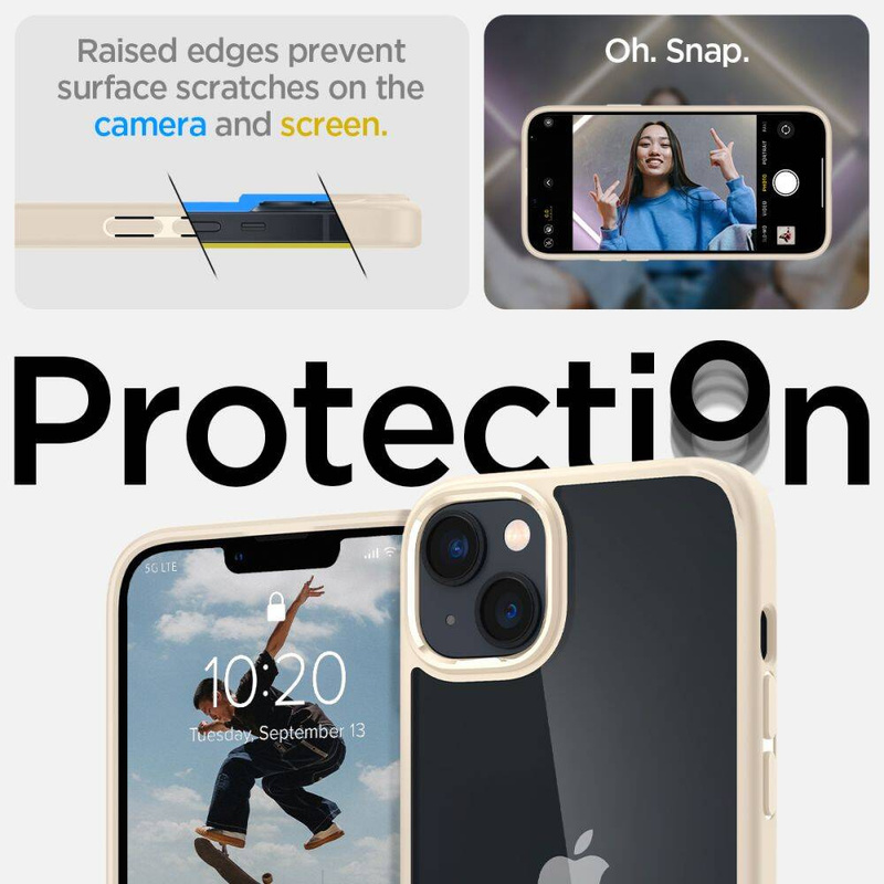 Spigen ULTRA HYBRID IPHONE 14 PLUS SANDBEIGE