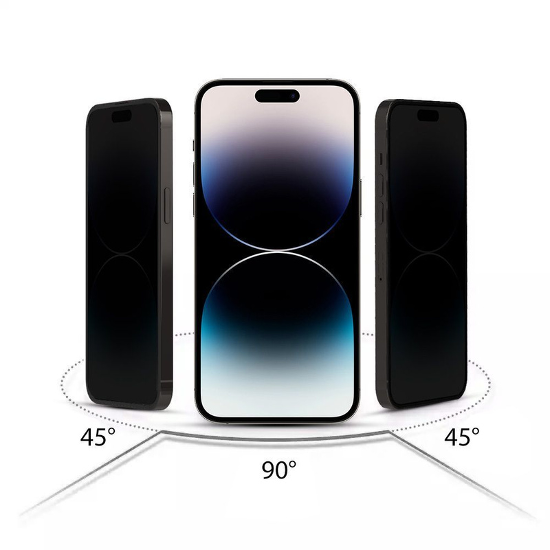 Szkło Hartowane APPLE IPHONE 15 PRO Hofi Anti Spy Glass Pro+ Privacy