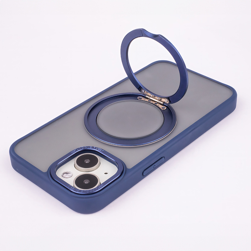 Nakładka Mag Ring Rotating do iPhone 14 Pro 6,1&quot; granatowy
