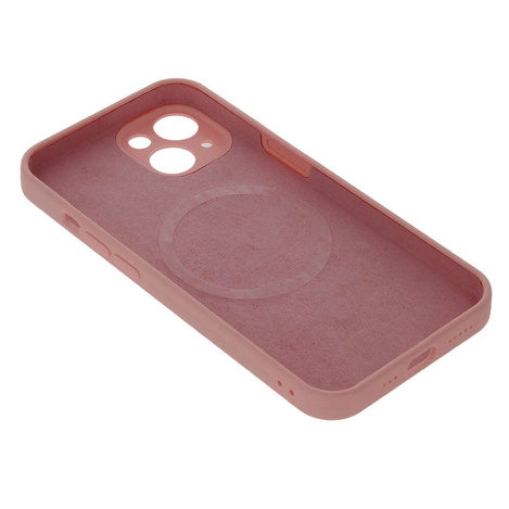 Nakładka Mag Invisible do iPhone 14 Pro 6,1" pastelowy różowy