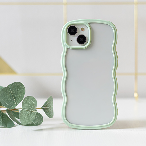 Nakładka Wave do iPhone X / XS zielona