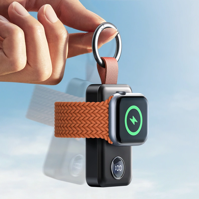 Joyroom kabellose Powerbank 2000mAh 3W für Apple Watch schwarz (JR-WQW01)