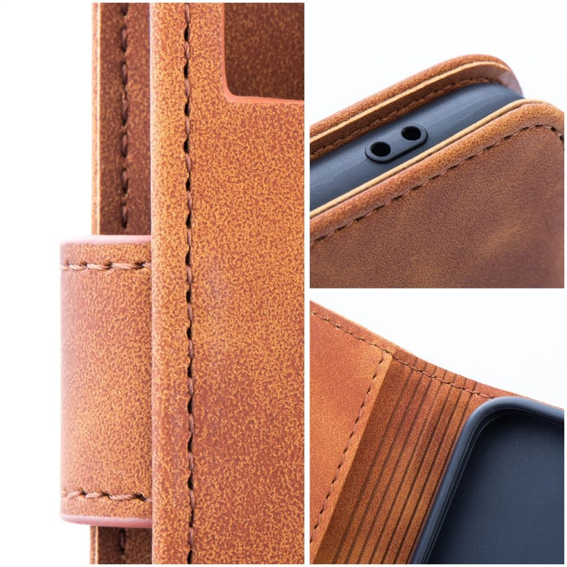 Kabura TENDER Book do XIAOMI Redmi 9C / 9C NFC brązowy
