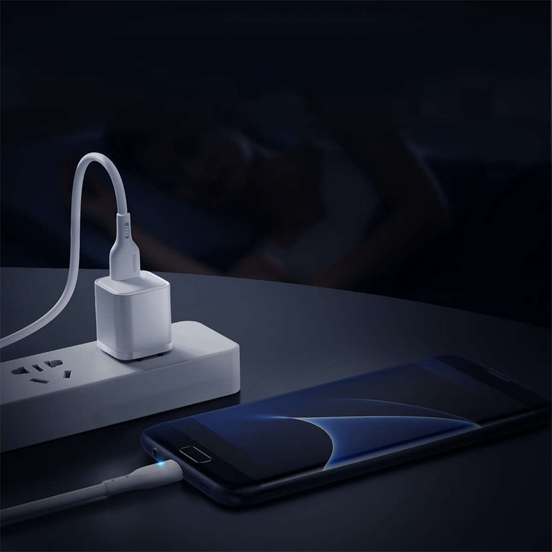 USB-Kabel - Micro-USB 2.4A 2m Joyroom S-UM018A13 - weiß