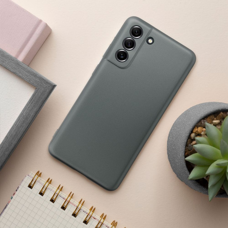 Futerał METALLIC do SAMSUNG S25 FE szary