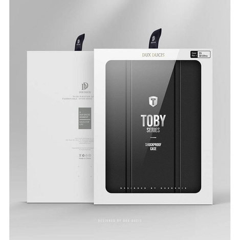 Case SAMSUNG GALAXY TAB S8 ULTRA 14.6 X900 / X906 Dux Ducis Toby Wallet with a Flap Books Leatherette black