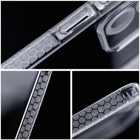 Futerał CLEAR CASE 1,5 mm GRID do IPHONE 15 Pro Max transparentny