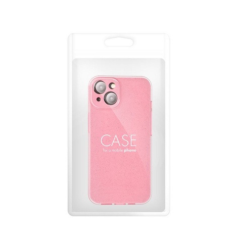 Futerał CLEAR CASE 2mm BLINK do IPHONE 15 PRO MAX różowy