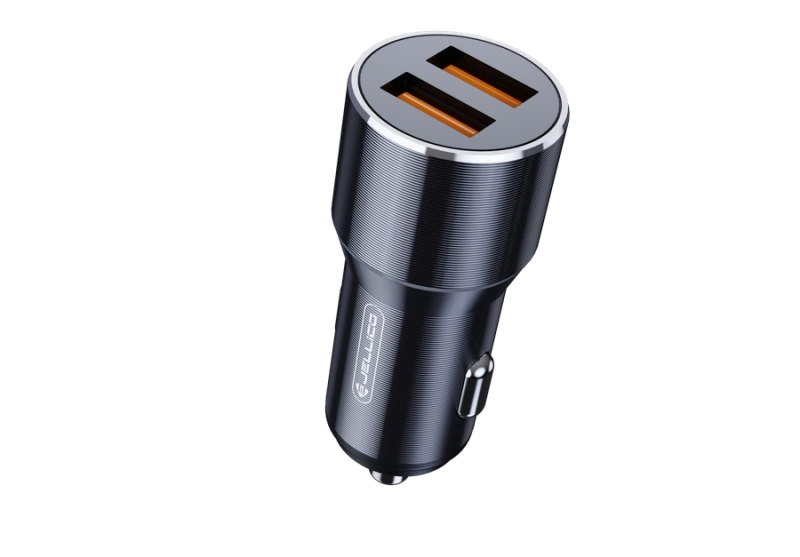 JELLICO ładowarka samochodowa F9 36W 2xUSB QC3.0 Czarny
