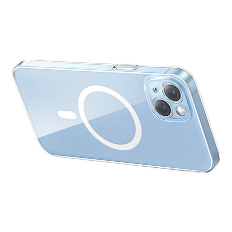 Etui IPHONE 14 PLUS Baseus Crystal Series + Szkło Hartowane transparentne