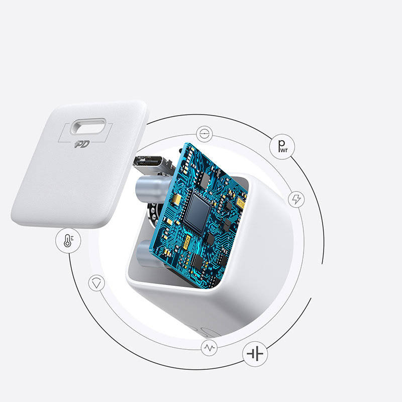 Joyroom Fast USB Type C Charger 25W 3W EU Plug White (L-P251)