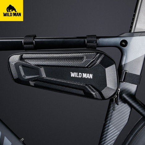 WILDMAN sakwa rowerowa pod ramę na zamek 1,8L XT9 czarna
