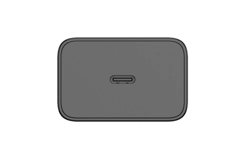 JELLICO wall charger EU45 GaN PD 45W 1xUSB-C + cable USB-C - USB-C Black