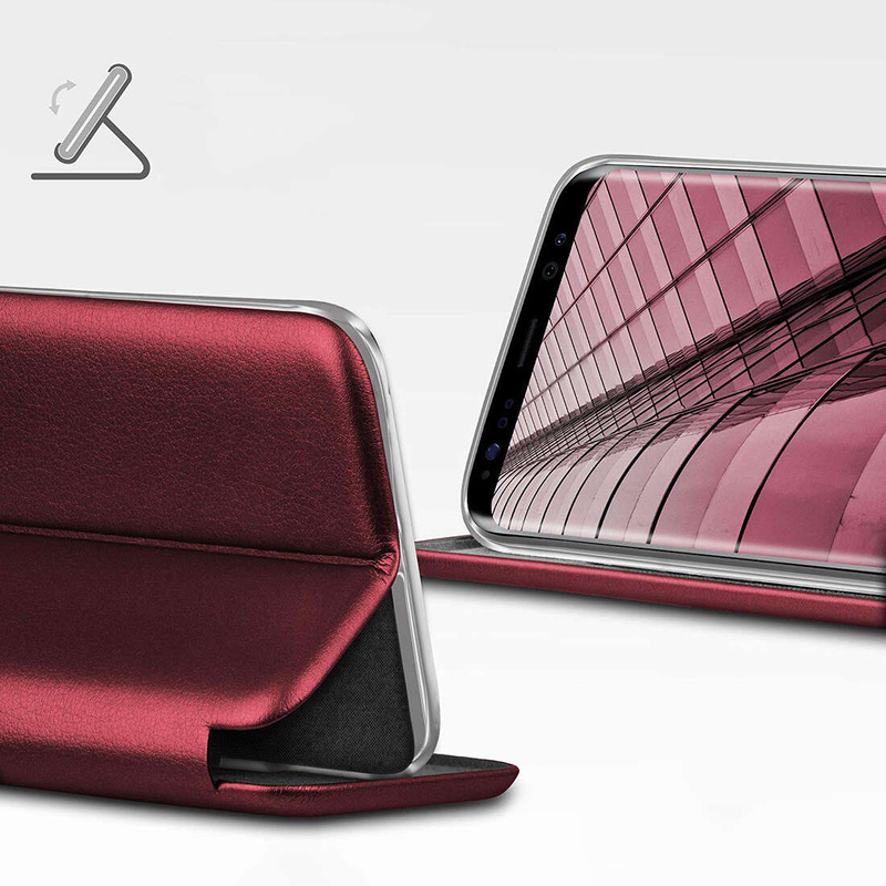 Etui Smart Diva do Realme 11 Pro 5G / 11 Pro Plus 5G burgundowe
