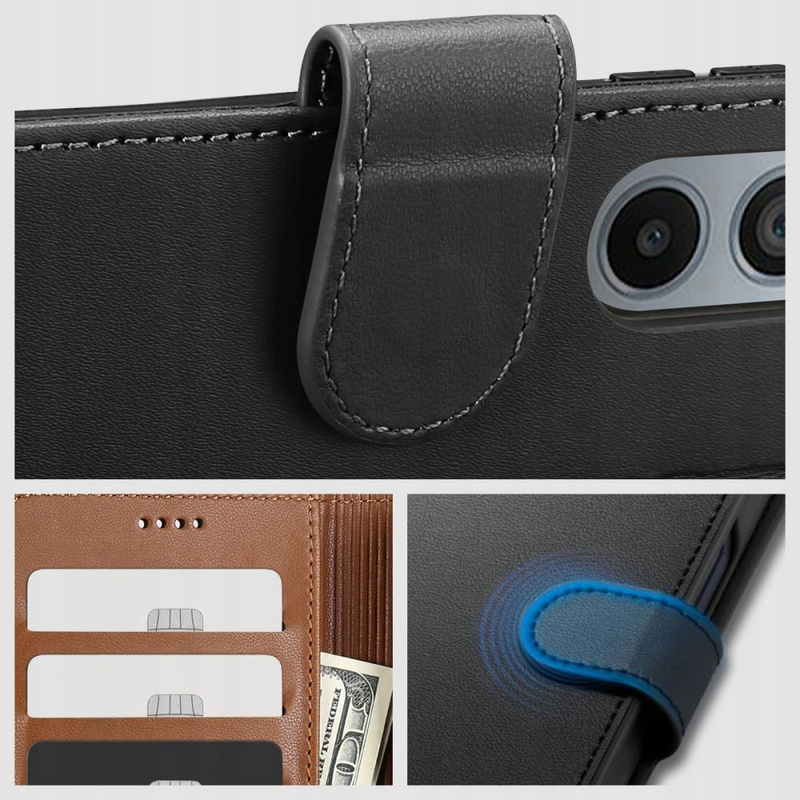 Etui MOTROLA MOTO G24 / G24 POWER / G04 Tech-Protect Wallet czarne