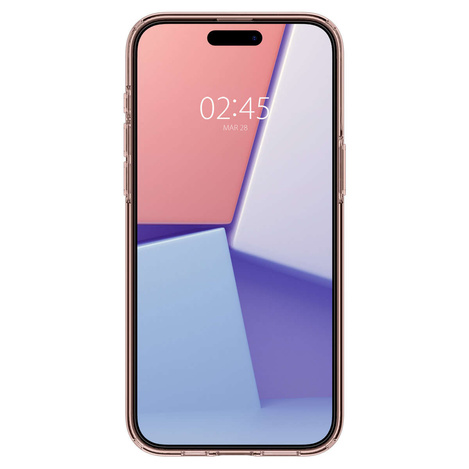 Spigen Crystal Flex, Rosenkristall – iPhone 15 Pro Max