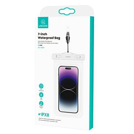 Etui 7" USAMS Waterproof Case (YD011) transparentne