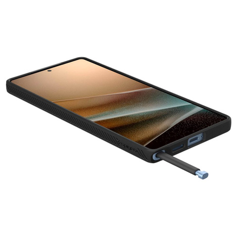 Spigen nakładka Liquid Air do Samsung Galaxy S25 Ultra Matowa Czarna