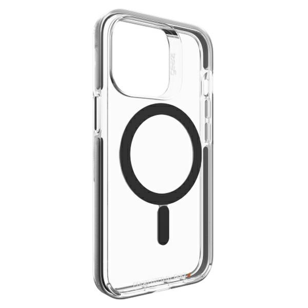 Gear4 Santa Cruz Snap - Schutzhülle für iPhone 13 Pro kompatibel mit MagSafe (schwarz)