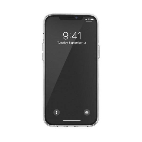 Adidas OR SnapCase Camo iPhone 12 Pro Ma x Klar / Weiß 43706