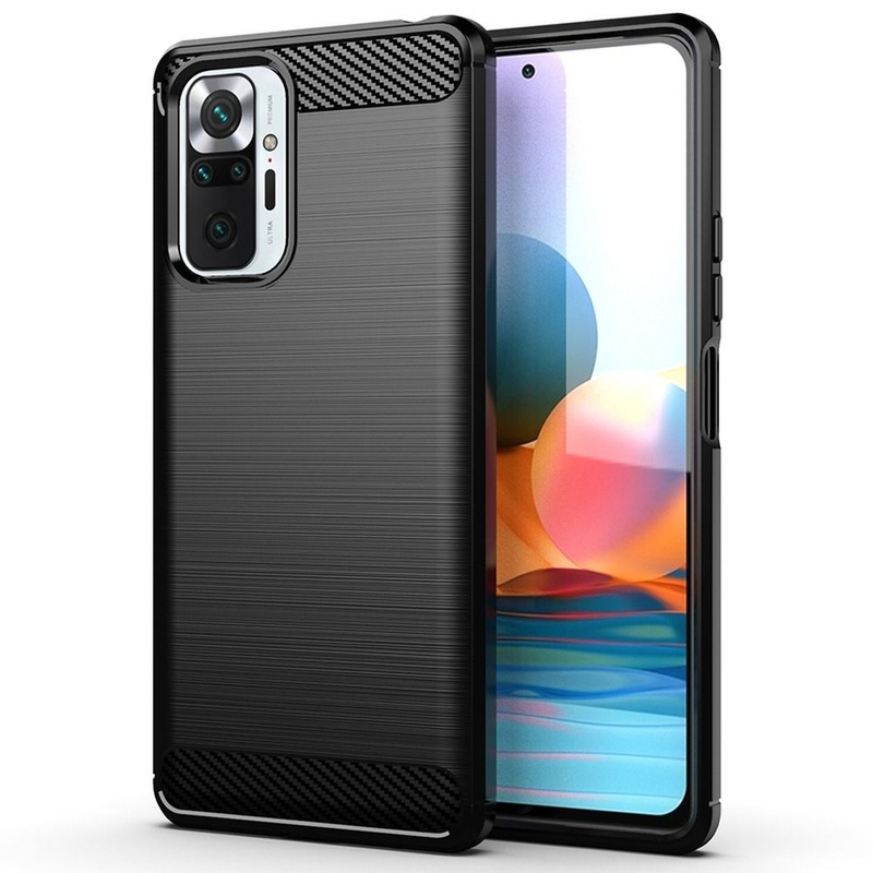 Futerał CARBON do XIAOMI Redmi NOTE 10 5G czarny