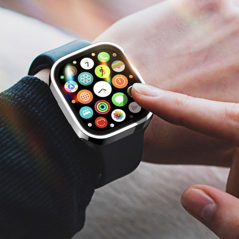 Case APPLE WATCH 7 (45MM) Dux Ducis Case silver