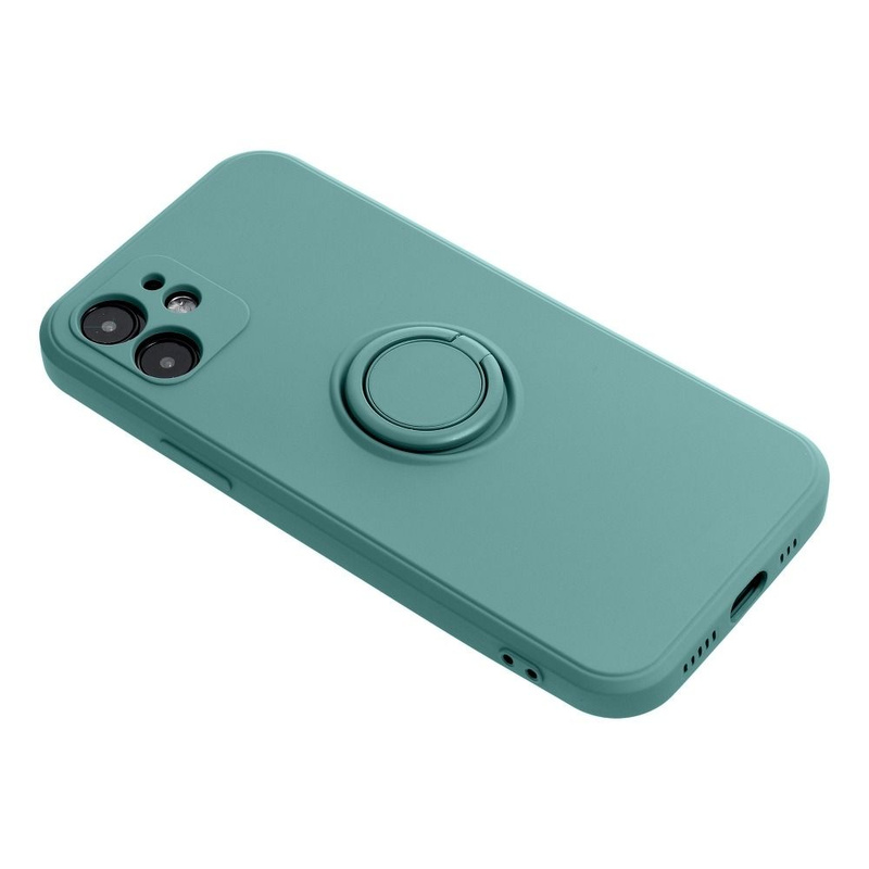 Futerał SILICONE RING do SAMSUNG Galaxy S20 FE / S20 FE 5G zielony